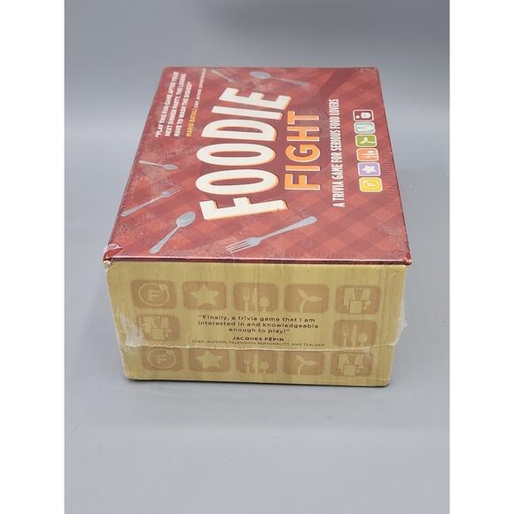 Foodie Fight Trivia Game for Serious Food Lovers Over 1000 Questions New Sealed - Picture 6 of 10